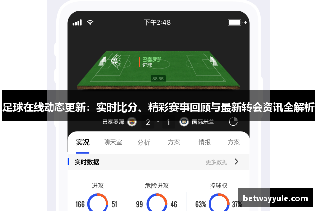 足球在线动态更新：实时比分、精彩赛事回顾与最新转会资讯全解析